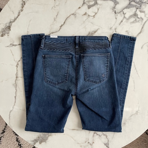 Revolve Lovers + Friends Aaron Moto Skinny Jeans - Picture 5 of 7